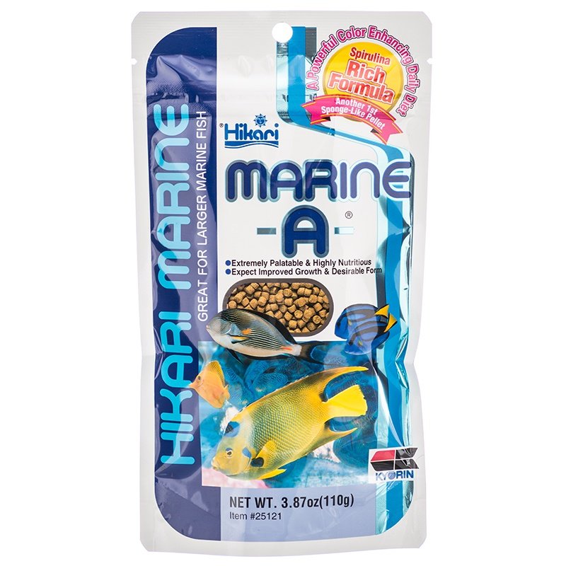 Hikari MarineA Pellets Fish Food for Larger Marine Fish(110g) SK Aquatic