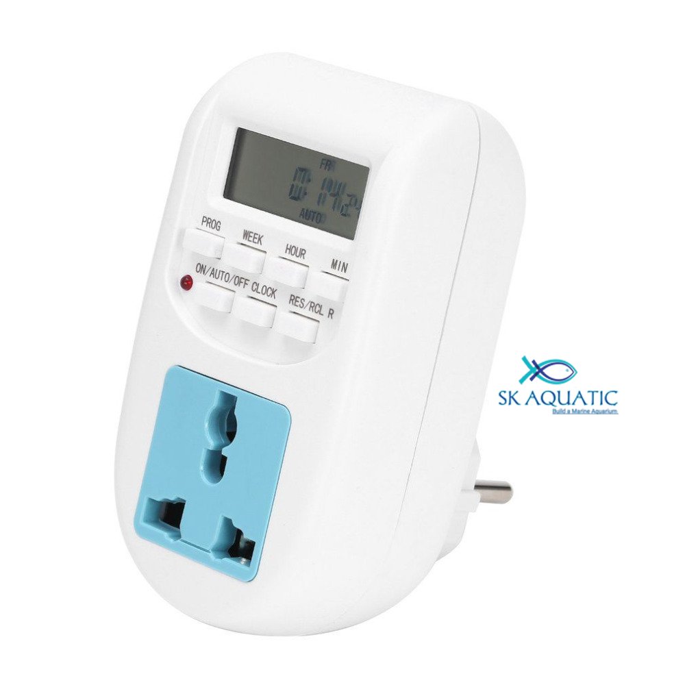 Auto On Off Timer For Aquarium Light SK Aquatic