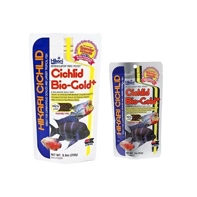 Hikari Cichlid Fish Food Bio Gold +