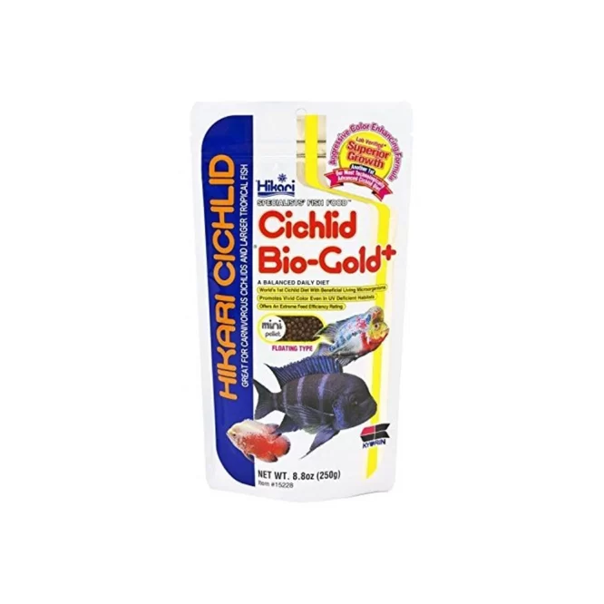 Hikari Cichlid Fish Food Bio Gold +