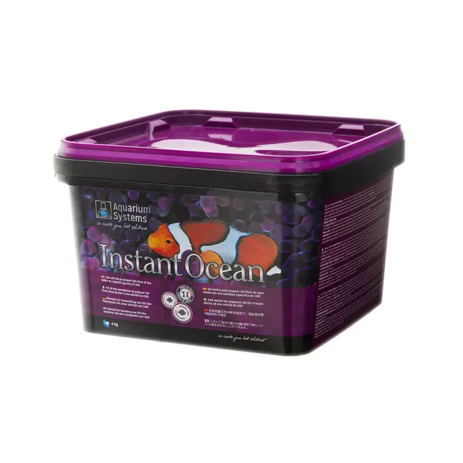 Aquarium systems instant Ocean 4kg salt