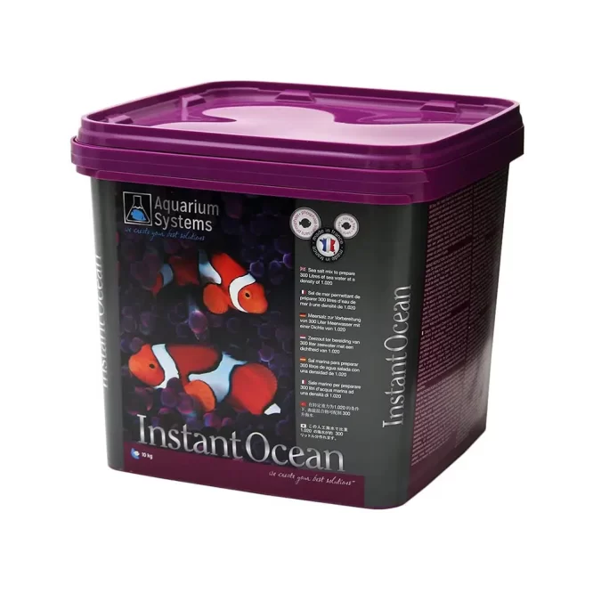 aquarium systems instant ocean 10kg salt