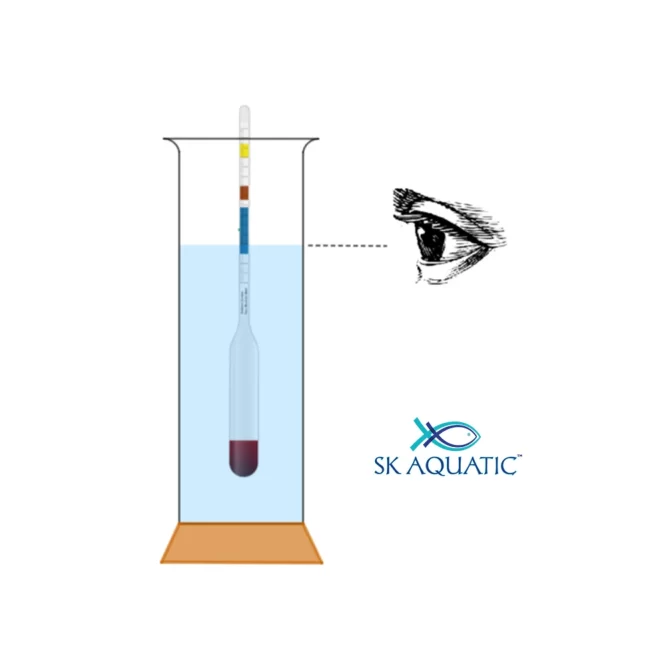 aquarium Glass Floating Hydrometer