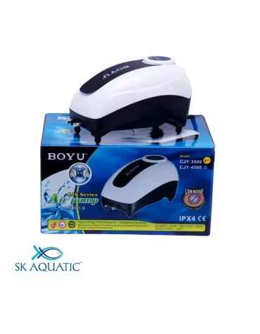 BOYU - CJY-7500 Aquarium Air Pump Silent With Flow Controler