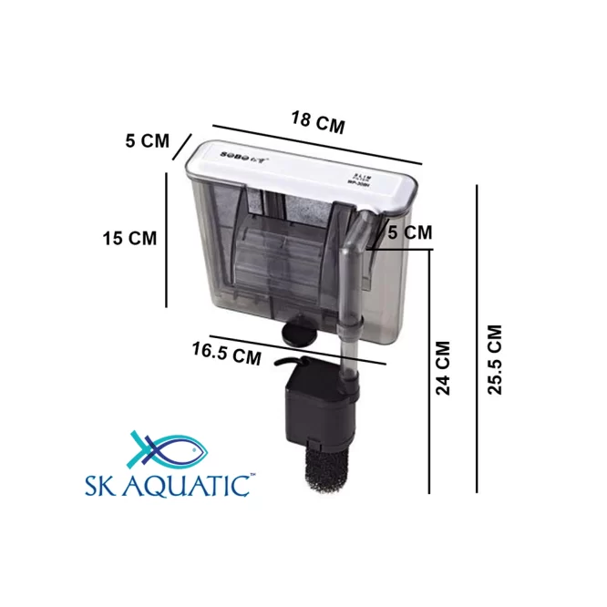 SOBO WP 508H filter for aquarium