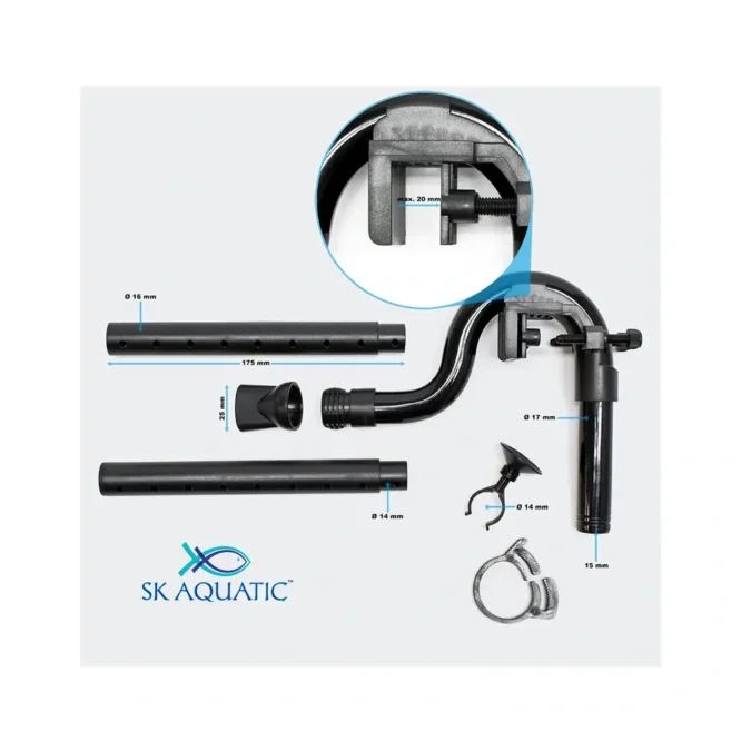 thumbnail image 2 of SUNSUN Inlet Outlet Valve – Spare Part For HW 302 402 303 403 304 404 Canister Filters 2 of 5