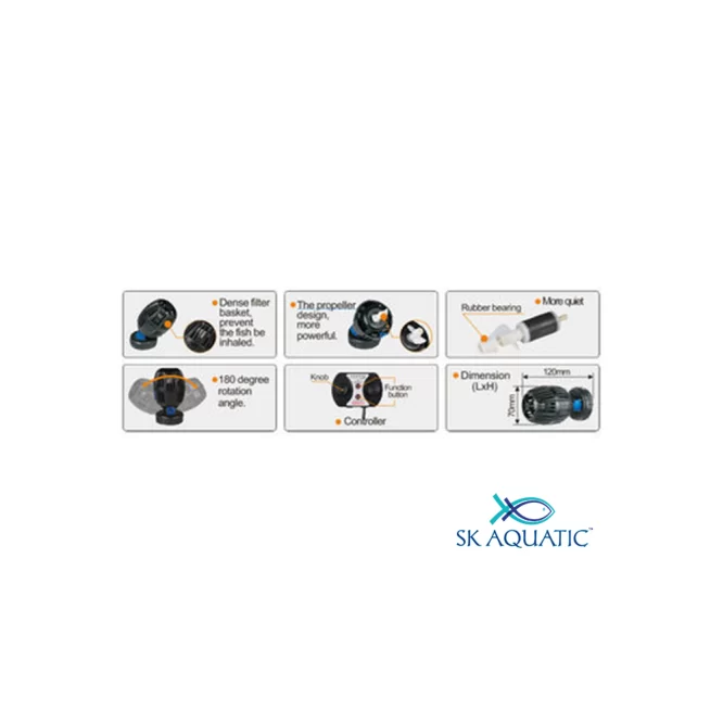 sunsun dc wave maker for marine aquarium