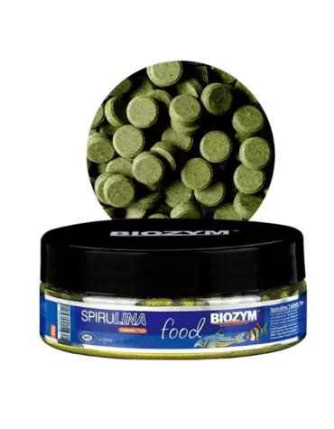 Biozym Spirulina Tablets Tips Tropical Fish Food 110g