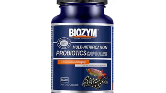Biozym Multi-Nitrification Probiotics For Arowana & Stingray 30 CAPSULES