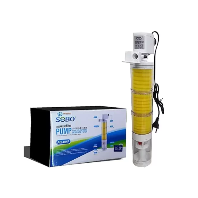 sobo aqurium filter pump AQ 104F