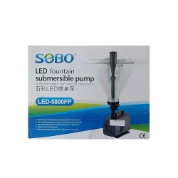 sobo submersible LED Fountain pump 5800FP