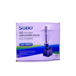 sobo submersible LED Fountain pump 7800FP