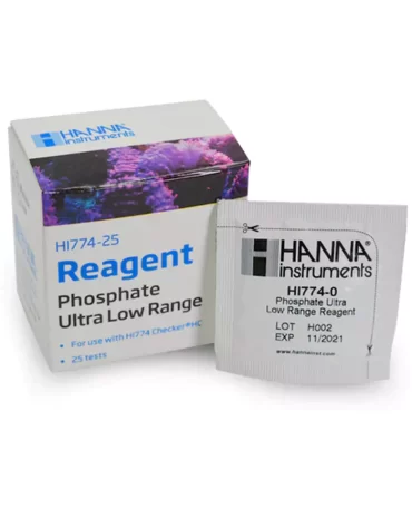 Hanna HI774 25 Marine Phosphate Ultra Low Range Checker Reagent for 25 tests