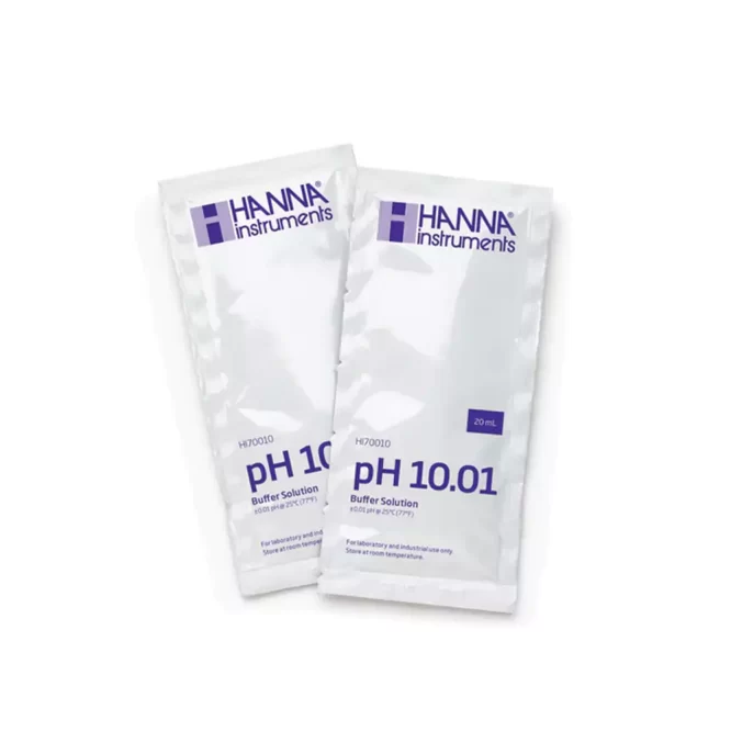 Hanna pH 10.01 Calibration Buffer Sachets 20mL HI70010P