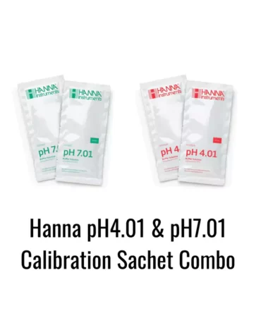 Hanna pH4.01 pH7.01 Calibration Buffer Solution Sachets