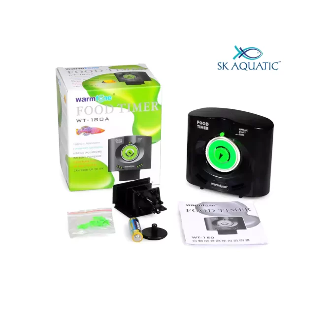 Warm Tone Aquarium Automatic Food Feeder WT 180A 3