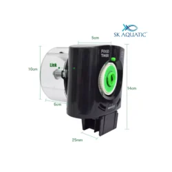 Warm Tone Aquarium Automatic Food Feeder WT-180A - Image 2