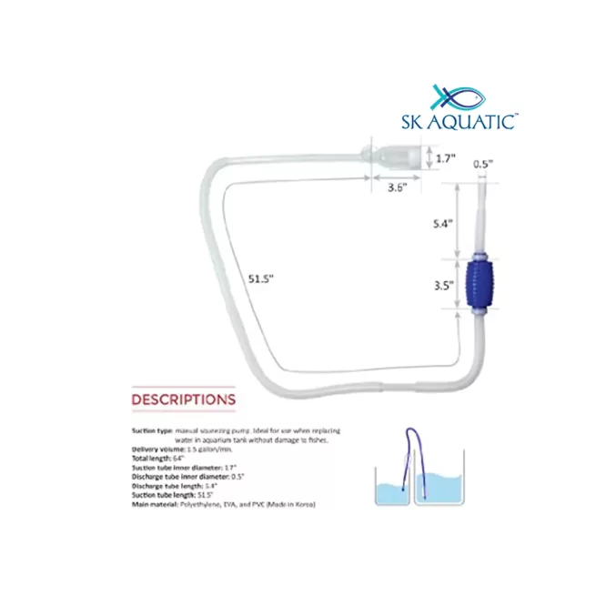 OK Siphon Cleaner Pump With Section Holder 4