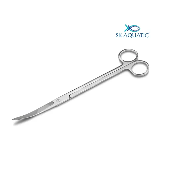 Stainless Steel Plant scissor curved 25cm 2