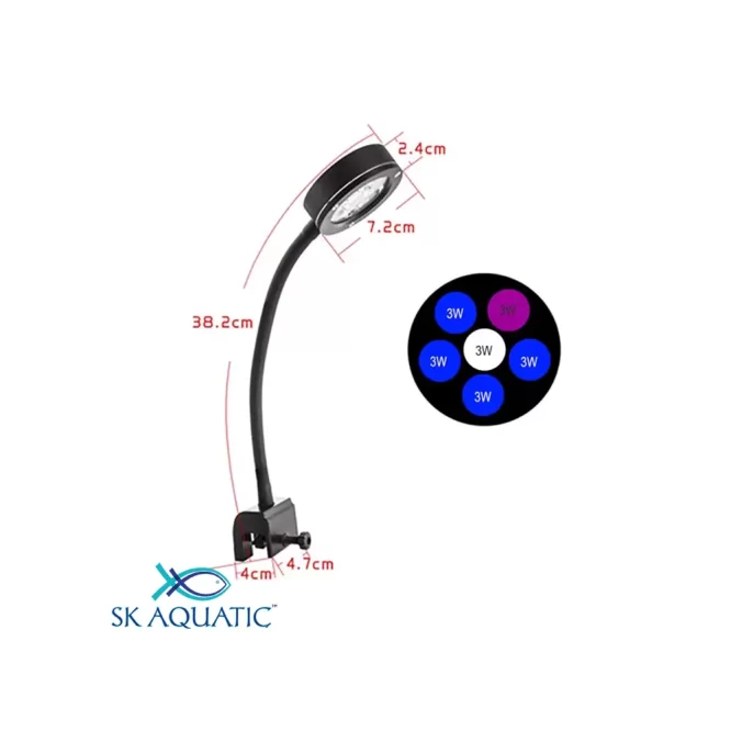 AQUAKNIGHT Q2 Nano Marine Aquarium Light