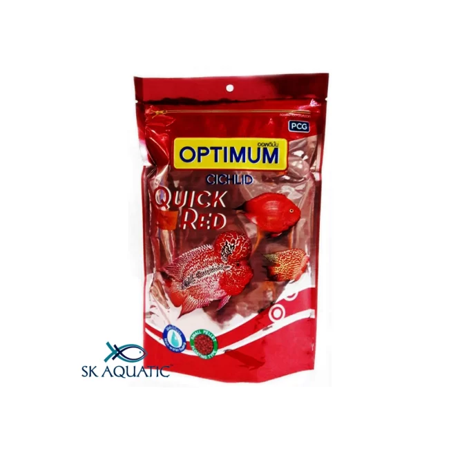 Optimum Cichlid Quick Red Food 100gm