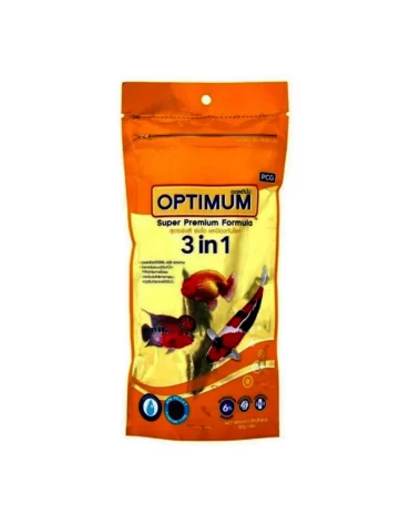 Optimum super premium 3 in 1 fish food 100gm (6%)