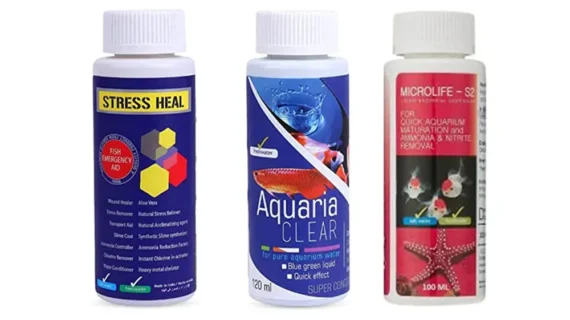 Aquatic Remedies Aquarium Fish Tank Must Have Starter Combo 100 ML - 3 Pcs Combo Starter Pack