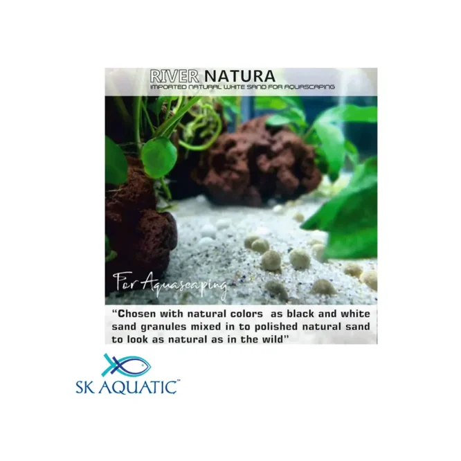 Aquatic Remedies River Natura Imported Natural Bright Sand (5 Kg)