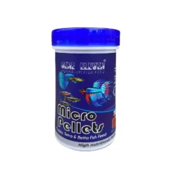 quatic Remedies Gene Eleven Micro Pellets - Fish Feed for Tetra, Guppy, Barb & Betta