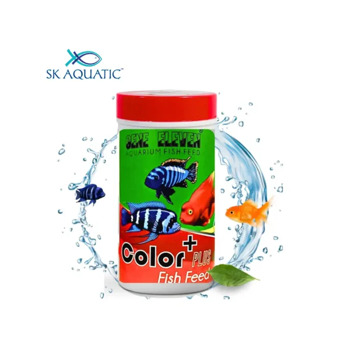 Aquatic Remedies Gene Eleven Colour Plus Fish Food, 100G - Image 2