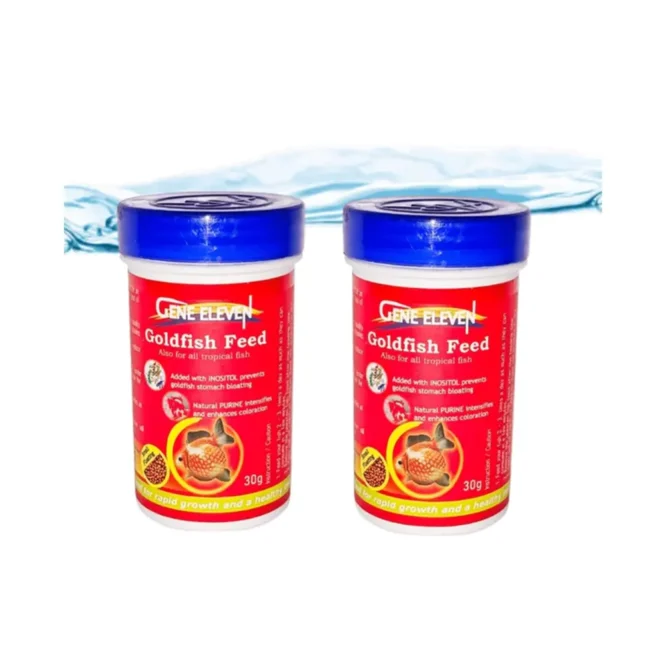 Aquatic Remedies Gene Eleven Goldfish Feed Also for Other Tropical Fish 30g