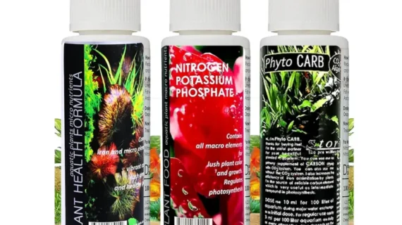 Aquatic Remedies (Pack of 3) Plant Health Formula-120ml & Plant Food-120ml & Phytocarb-100ml