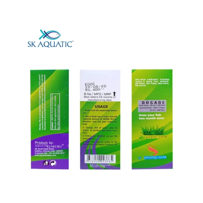 Aquatic Remedies Worm Out-D 60ml - Discus Deworming Formula - Image 2