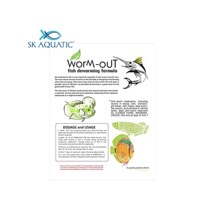 Aquatic Remedies Worm-Out 60ML Fish Dewormer - Image 2