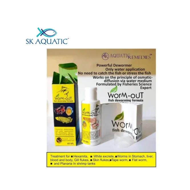 Aquatic Remedies Worm-Out 60ML Fish Dewormer - Image 3