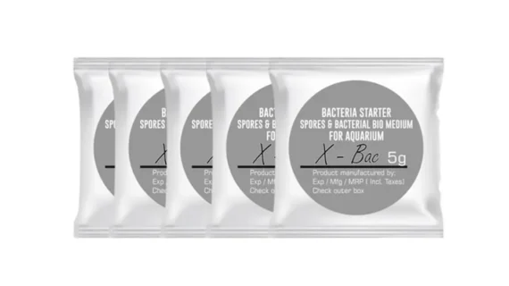 Aquatic Remedies X-Bac Beneficial Bacteria For Aquarium 5g Pack of 5