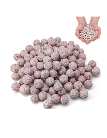 Aquarium Filter Media Red Ceramic Nano Ball with Free Mesh Bag