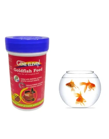 Aquatic Remedies Gene Eleven Gold Fish Feed, 30G