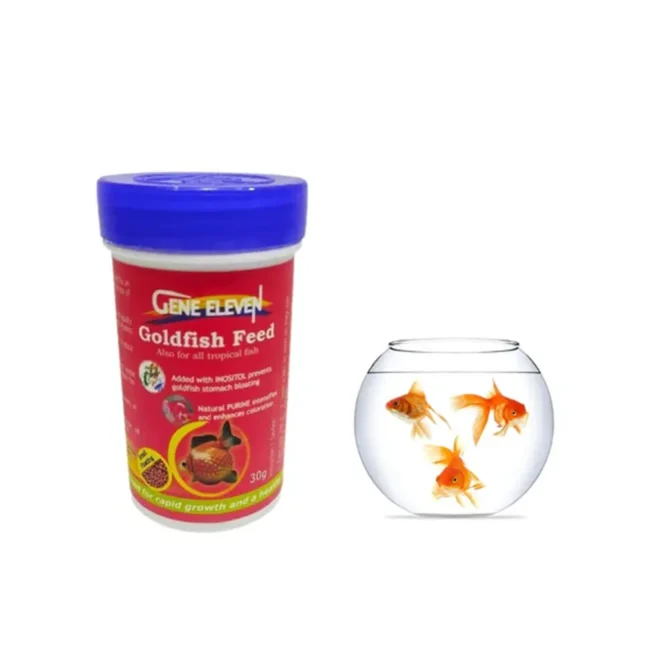 Aquatic Remedies Gene Eleven Gold Fish Feed, 30G