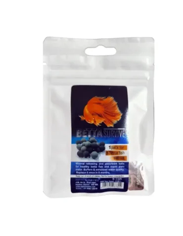 Betta Survive Mineral Releasing Balls Pack Of 10+4 Aquatic Remedies