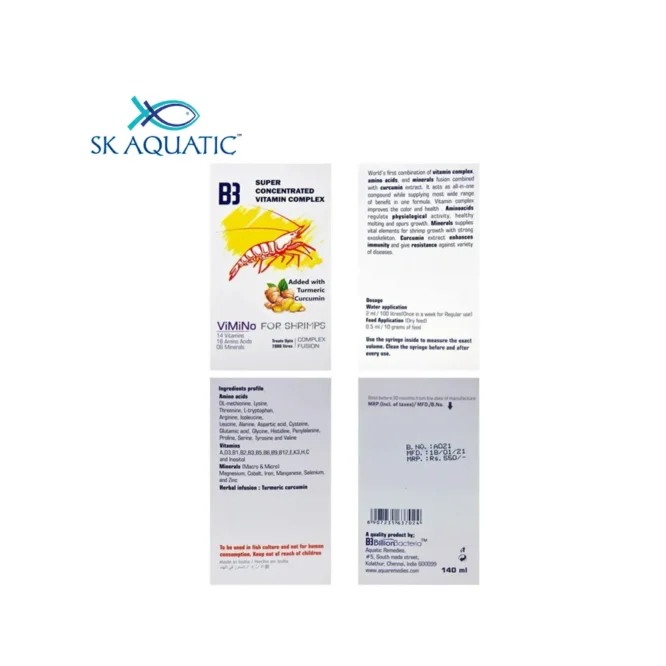 Billion Bacteria by Aquatic Remedies ViMiNo for Shrimps 140ml
