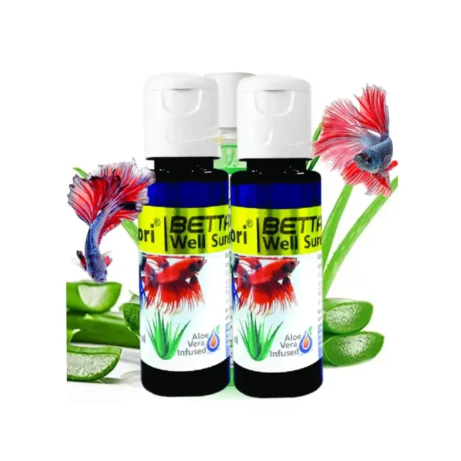 External Wounds and Dropsy (30ML* Pack of 2) - 60ML  Aquatic Remedies Stori Betta Well Sure