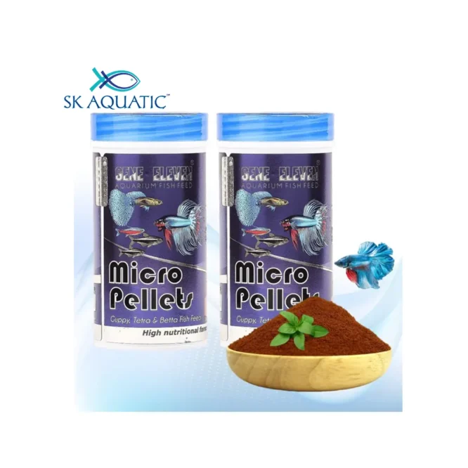 Gene Fish Eleven Slow Sinking Micro Pellets, 30G Aquatic Remedies - Image 2