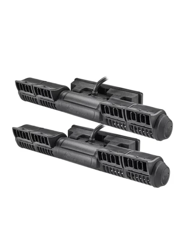 The pump that revolutionized water flow for aquariums has reached the pinnacle of design, performance and control. The Gyre Cloud Edition series incorporates all of the amazing features of the original Gyre 300 pumps and improved them to make the best GYRE flow pump yet. The flow cages and directors have undergone a complete design overhaul, now featuring 4 directions of vertical and horizonal flow, so you can mix and match configurations to get the perfect flow pattern for your aquarium. Control your pumps with the new Advanced Cloud Controller, or with any smart device from anywere in the world via the Syna-G Cloud app. Unique Flow Virtually Eliminates Dead Spots Evenly Distributed Linear Flow Discrete Design Four Clip-On Directional Flow Cages Horizontal and Vertical Flow Directions Waterproof Silent Suspension Magnet Mount Advanced Cloud Controller with 20 Wave Presets Control Worldwide via Syna-G Cloud App Specifications: Pump Dimensions - 12.75"L x 3"W x 1.5"H External Magnet Dimensions- 5"L x 0.5"W x 1.75"H Max-Flow - 5280 GPH Max Glass Thickness - 20mm / 3/4" Max Power Consumption - 52 watts @ 24VDC Controller to Pump Cable - 10ft Controller to Power Supply - 5ft Recommended for 80 up to 800+ gallon aquariums. What's Included? 2x XF350 Cloud Edition Pumps 1x Advanced Cloud Controller 1x Power Supply with Cable 1x Spare Bushings 1x Flow Directors & Protective Mesh Covers